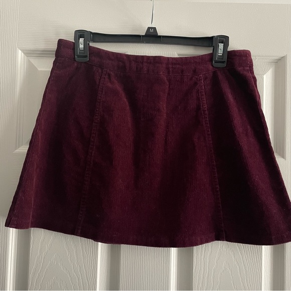 Corduroy Brandy Melville Button Skirt - Picture 5 of 5